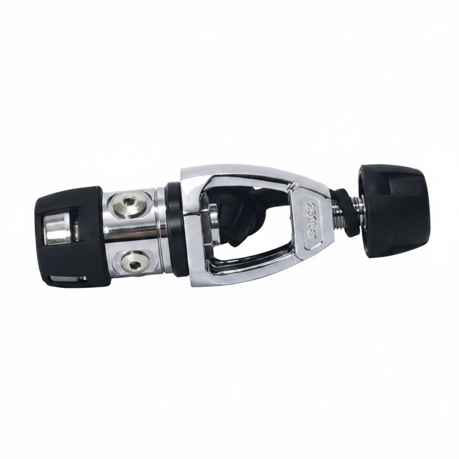 Erogatore Subacqueo Primo Stadio Regolatore Scuba Corpo Metallico Ottone Acciaio Layout con 1 Porta 4 LP Erogazione Costante ’acqua Adatto per
