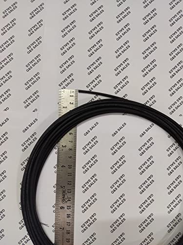Image of G&S Polyolefin 2mm Black Heat Shrink-Tube Sleeve (5 Meters)