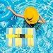 Colaxi Swimming Belt Swim Training Belt Swim Floating Board EVA Foam Swim Trainer Portable Floatation Belt Swim Belt for Kids Adults