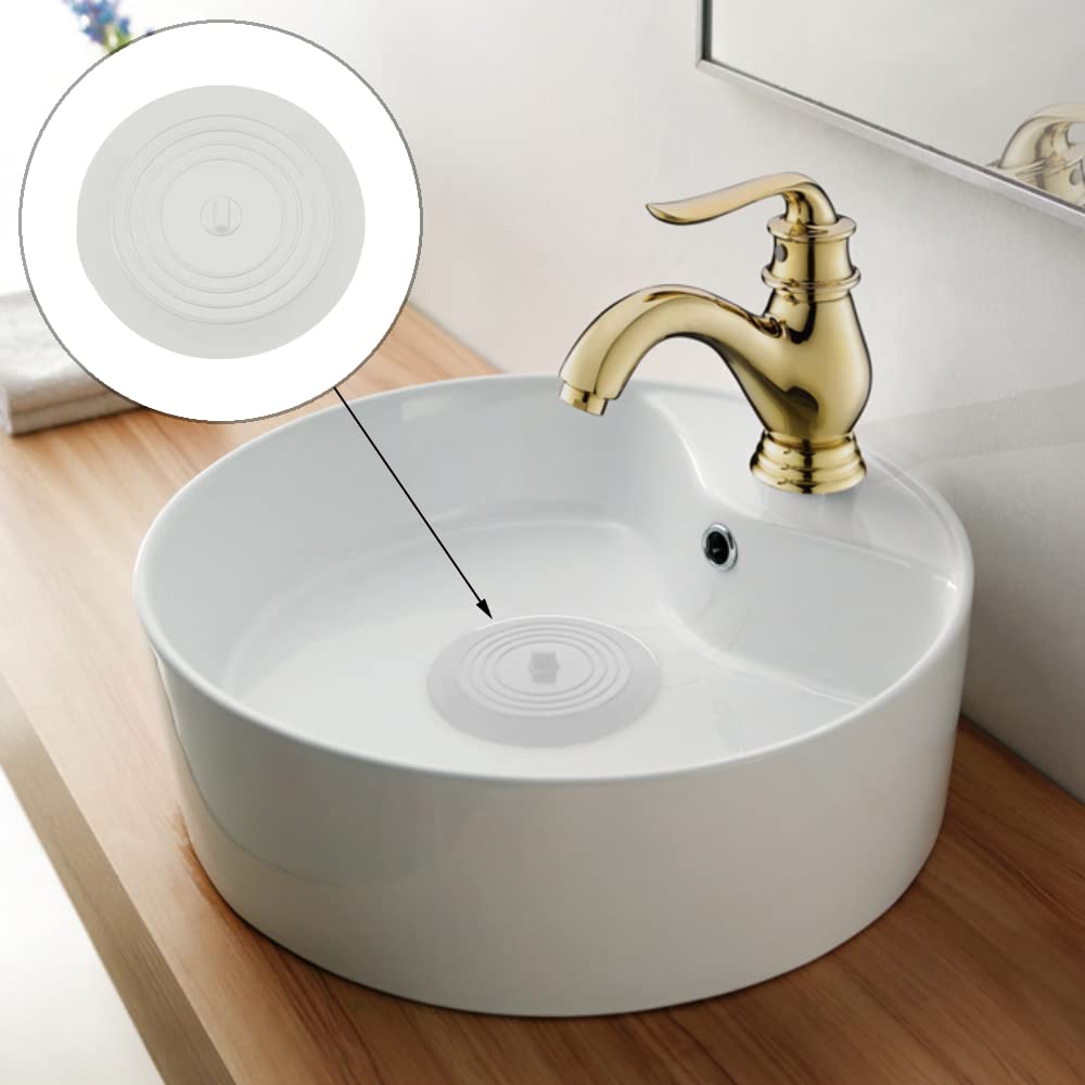 Tapón de Silicona Universal para Bañera, Drenaje de Baño y Lavaderos - Adecuado para la Familia