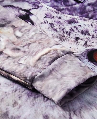 RAISEVERN Hoodies for Men Women 3D Graphic Fleece Sweatshirts Pullover Novelty Cool Funny Hoody Hooded With Pockets3