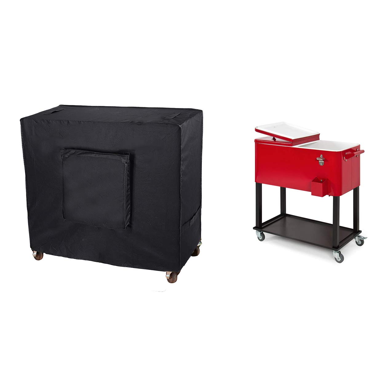 Buy Hersent Patio Cooler Cover, Cooler Cart Dust Cover, 80 Quart