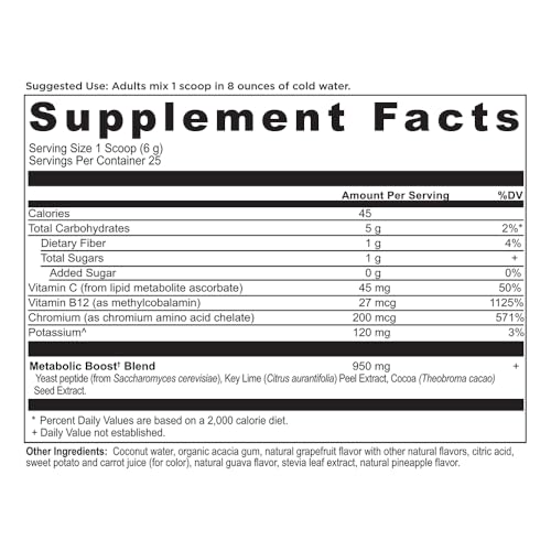 Ancient Nutrition Active Peptides Metabolism Powder, Guava Grapefruit - image 8
