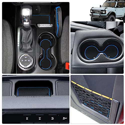 Insertos para portavasos Auovo anti polvo para Ford Bronco miniatura 4