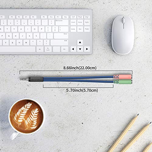 Adattatore per cuffie con cavo jack da 3,5 mm