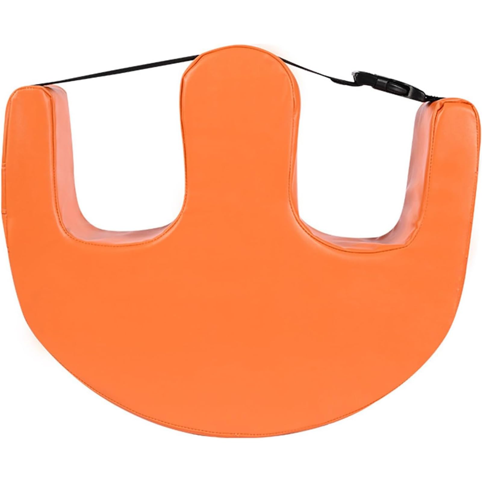 Cuscino A Rullo Facile Anti-Pressione Per Anziani, Cuscino A Forma Di U Per Dispositivo Di Rotazione Del Paziente, Dispositivo Di Ribaltamento in PU Impermeabile Per Paziente Paralizzato,Arancia
