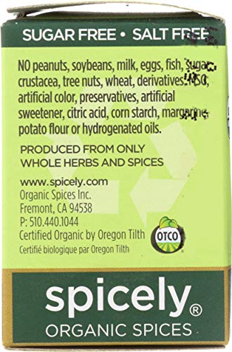 Spicely Organic Chili Powder 0.45 Ounce ecoBox Certified Gluten Free - Thumbnail 5