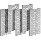 Photo Gallery aolso 5 pezzi pietra diamantata per affilare coltelli,pietra affilare nido d ape,pietra affilacoltelli per coltelli da cucina forbici rasoi spade,granulometria 240/400/600/1000/2000 Photo Gallery aolso 5 pezzi pietra diamantata per affilare coltelli,pietra affilare nido d ape,pietra affilacoltelli per coltelli da cucina forbici rasoi spade,granulometria 240/400/600/1000/2000