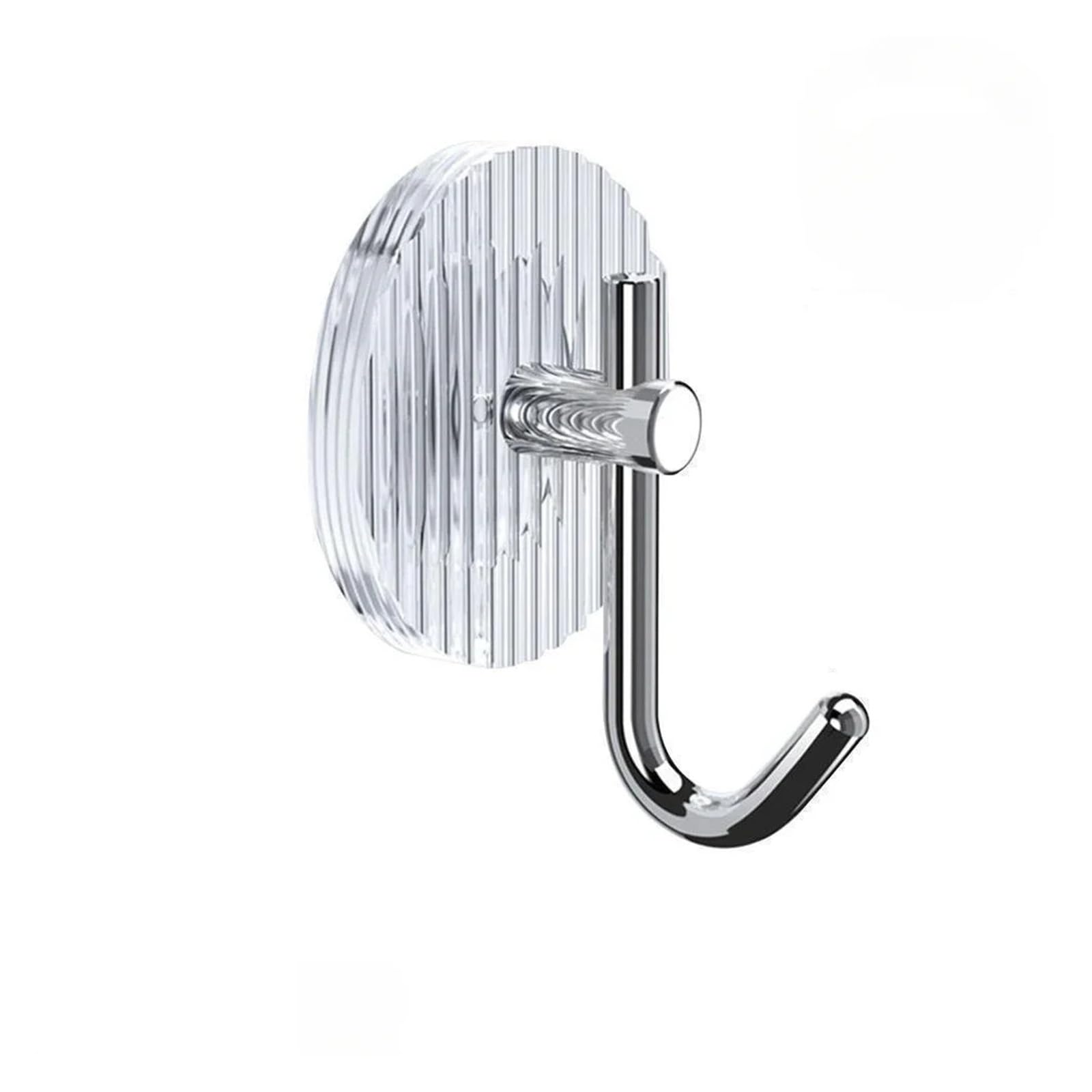 Zguouzantye Silver-1Pc 2 Acrylic Shower Hooks For Hanging Towel Racks