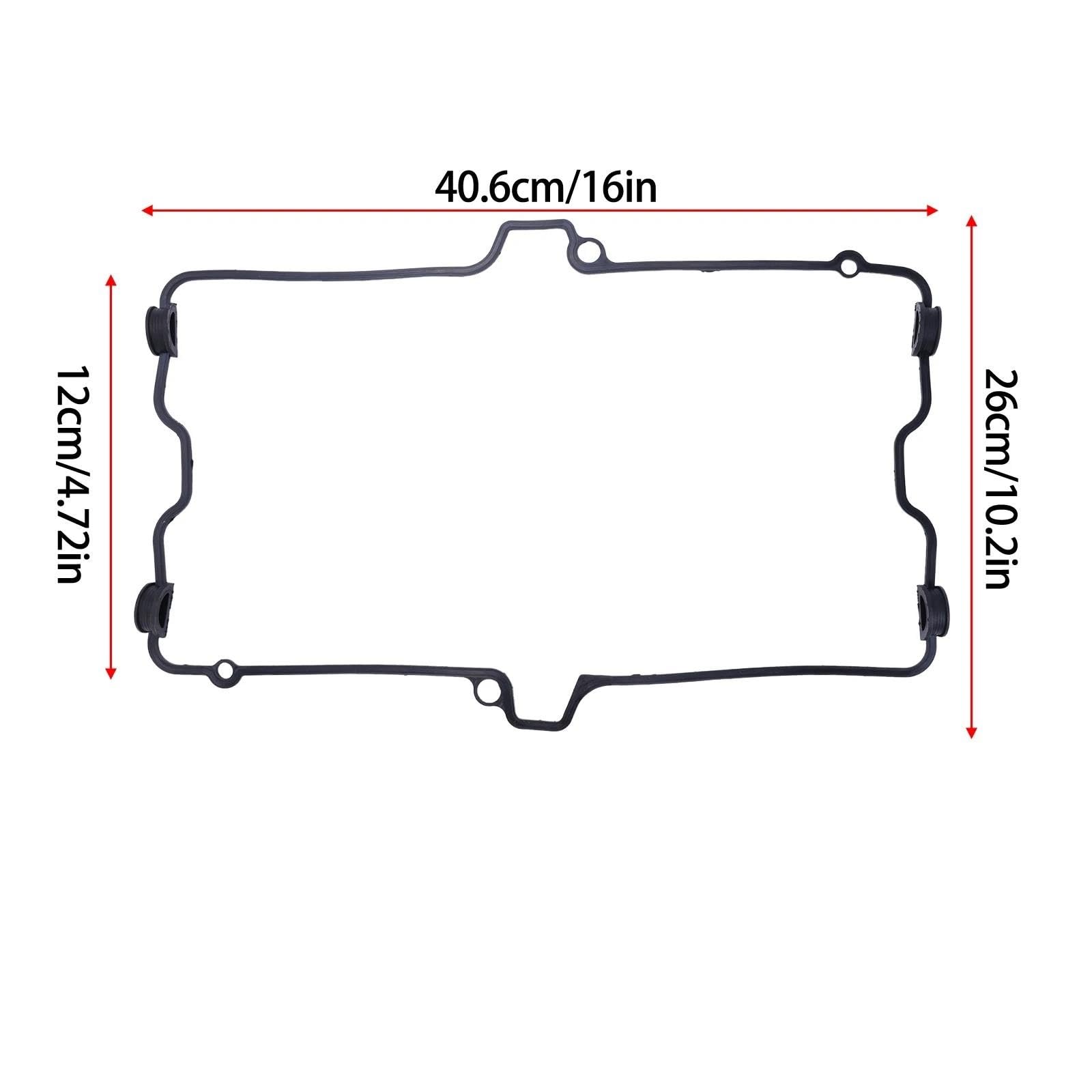Guarnizione Coperchio Valvola Motore In Gomma Compatibile Per Suzuki GSF 1200 Per Bandit GSX GSXR 1100 GSX-R Sostituire 11173-06B01 Guarnizione sfiato