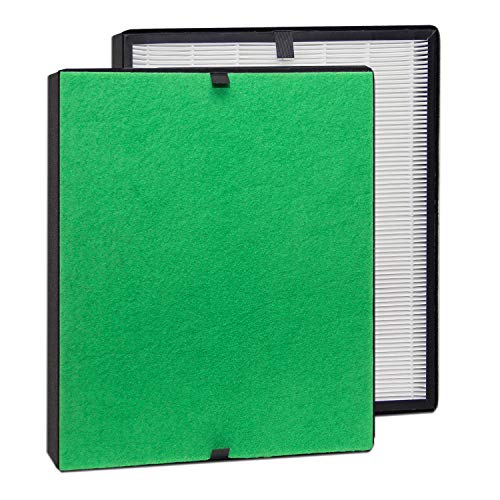 alfdaTrueHEPA Filter-Komplett-Set für ALR300 Comfort Luftreiniger / antibakterieller Partikel-Filter bestens geeignet für Allergiker Cover