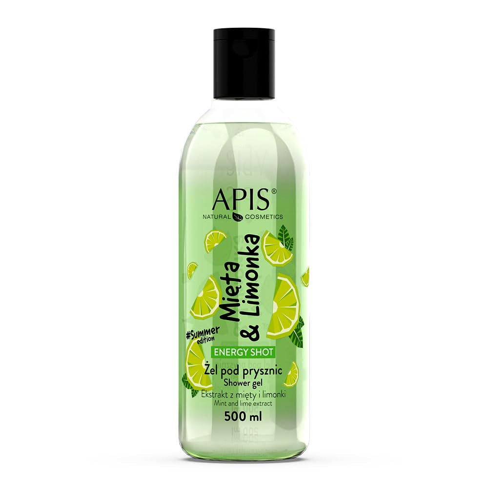 Apis Apis Energy Shot Mint Lime Shower for Professional use to Improve Performance in Each use with Measurement or Specification 500M