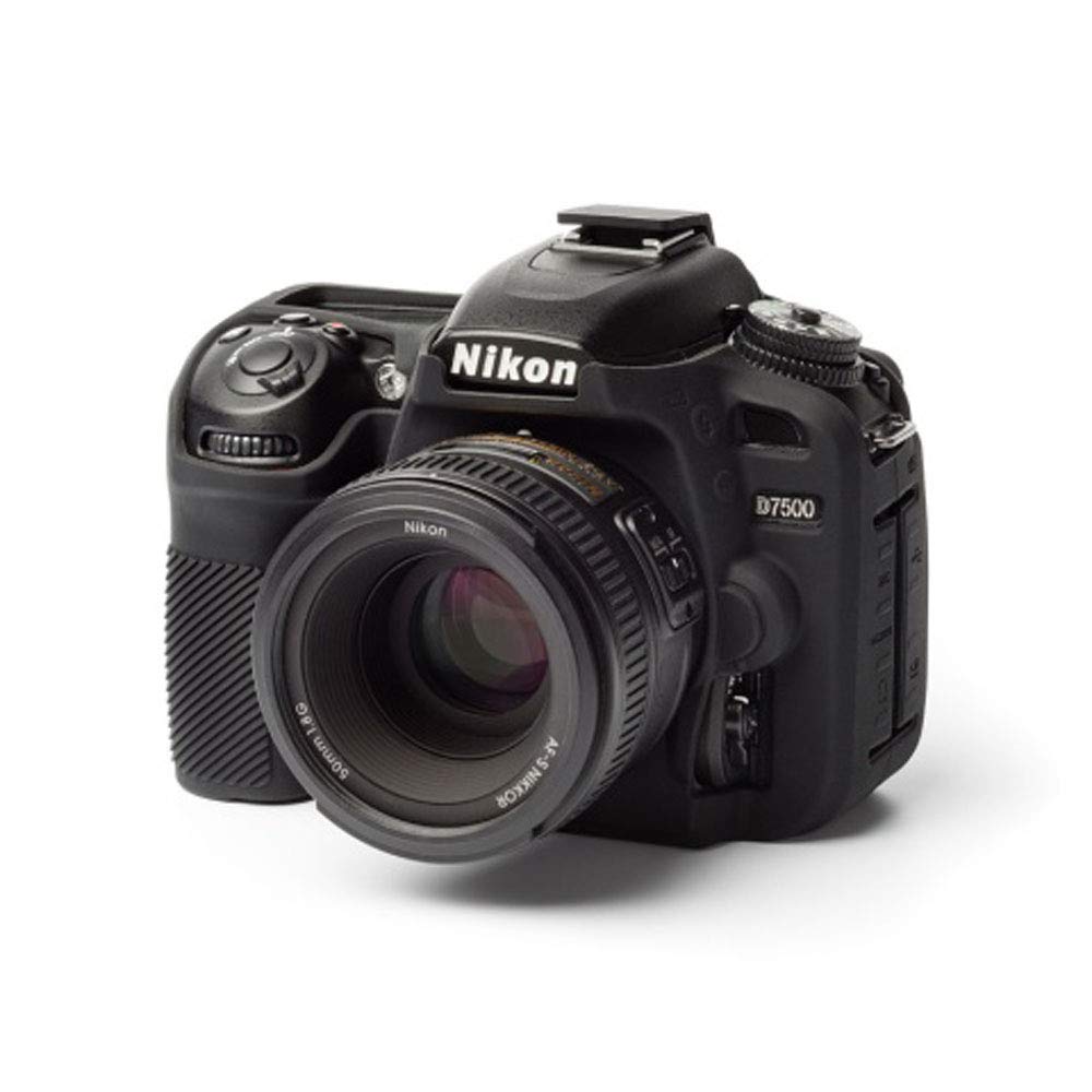 EASYCOVERTM Easy Cover Custodia per Fotocamera Nikon D7500, Nero