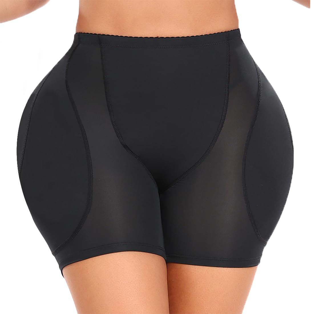 Shorts Sagomati Mutande Contenitive Belle Natiche Culo Finto Corpo Perfetto Pantaloncini Cuscino Rimovibile