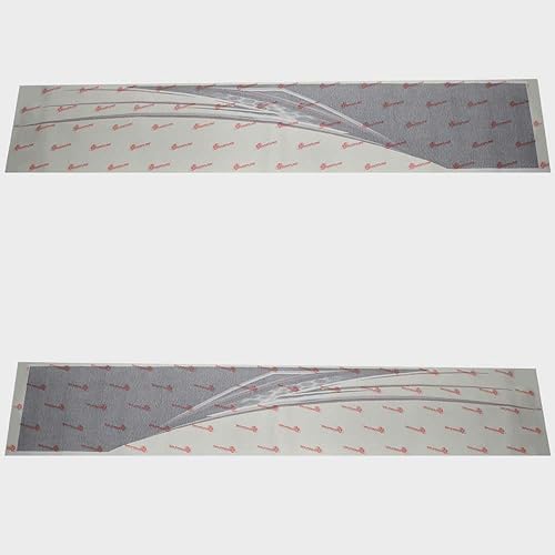 Lowe Boat Graphic Decal Stickers 2249157  SD 224 Negro Naranja (juego de 2)