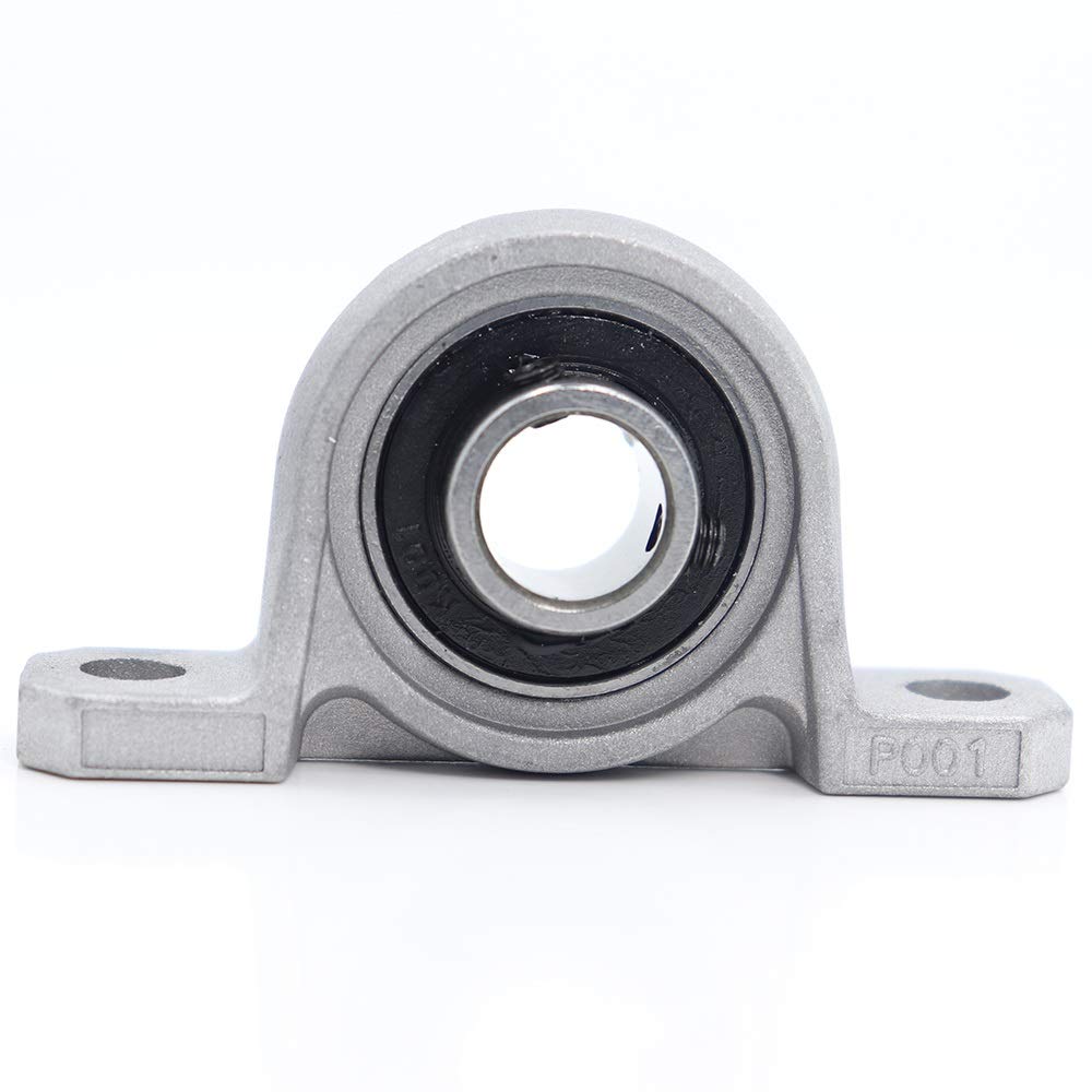 XRKJKQIDG KP001 Mounted Bearing 12mm Shaft Diameter KP Zinc Alloy Pillow Block Housing 001 Bearings
