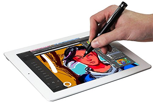 Navitech Black Fine Point Digital Active Stylus Pen Compatible With iPad Air 2 / Apple iPad Air / Apple iPad mini 3 / Apple iPad mini 2 10 Best Navitech Tablet Stylus of 2023