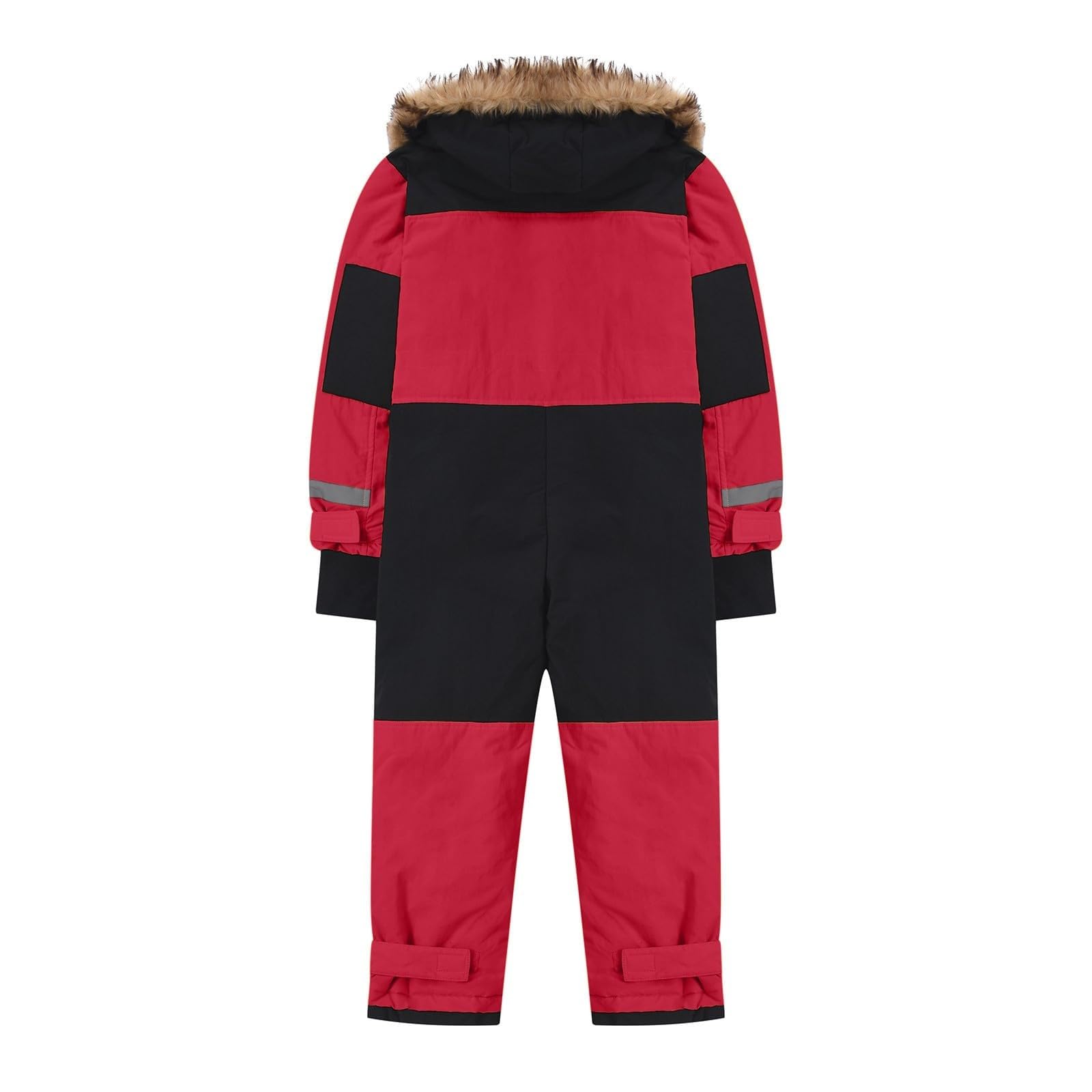 Generico Tuta da Neve Intera per Bambini,Tuta Termica da Sci Bambine e Ragazze,Tute Complete da Neve Calda,Tuta sci Antivento e Impermeabile Bambino,Completo Bambino Invernale Snowsuit