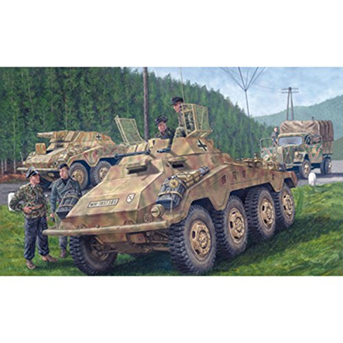 Sd.Kfz.234/1 Schwerer Panzerspahwagen maquette Dragon pour diorama militaire