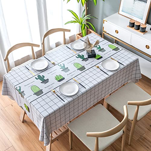 Nappe cirée à carreaux DRR pour embellir vos repas sur la table basse - 2