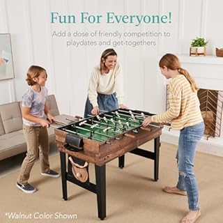 Best Choice Products 13-in-1 Combo Game Table Set w/Ping Pong, Foosball, Basketball, Air Hockey, Sling Puck, Archery, Shuffleboard - Arcade