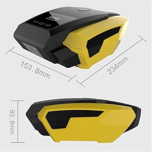 Miniatura 2 de TOEWOE Compresor de aire inflador de neumáticos, bomba de aire portátil para neumáticos de automóvil, con luz LED para coches, pelotas,