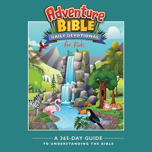 Page de couverture de Adventure Bible Daily Devotional for Kids
