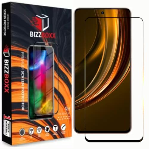 Image of Compatible With realme 13+ 5G Tempered Glass Screen Protector With Precise Edges - High Definition, Shatterproof, Easy Install, Anti-Fingerprint (realme 13 + 5G) - Pack of 1