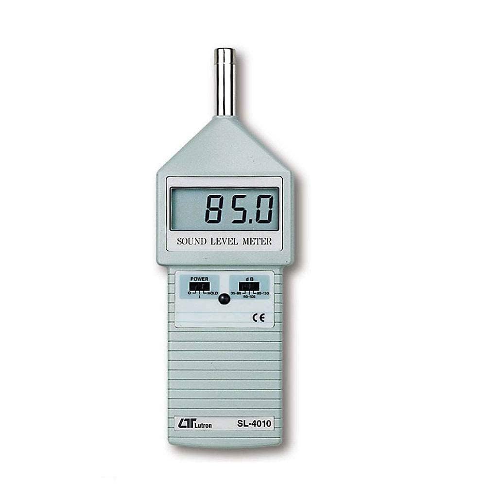 SL-4010 – Medidor de nivel de sonido clase 2 (30-130 dB) – Adecuado para sitios de construcción, oficinas, control de ruido industrial, ideal para auditorías acústicas y entornos HVAC.