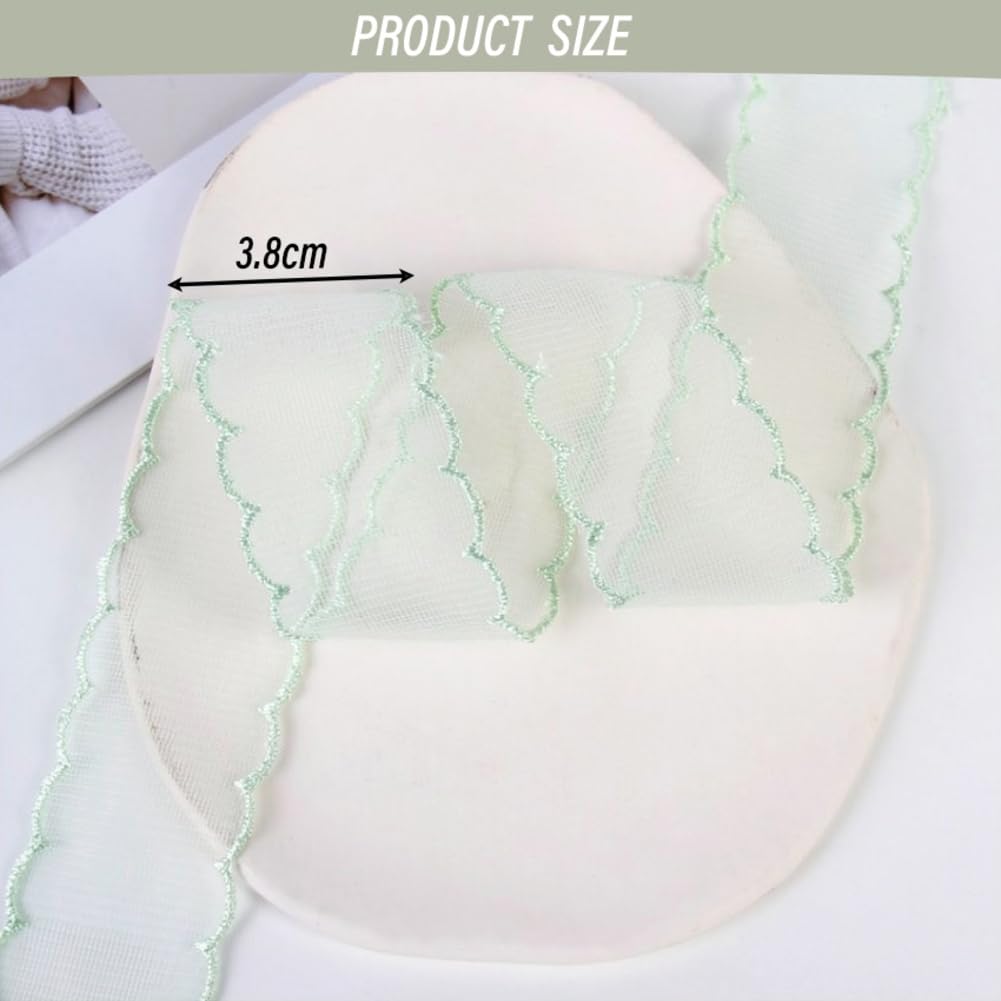 Ruban en organza en mousseline de soie, ruban cadeau