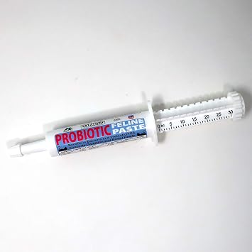 Feline Probiotic Paste Oral Palatable Live Microorganisms 2 Billion CFU/gm 30 Gram