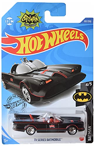 Hot Wheels TV Series Batmobile 1:64 Negro miniatura 1
