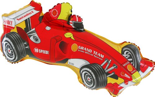 Preisvergleich Produktbild Folienballon Formel 1 Rennwagen