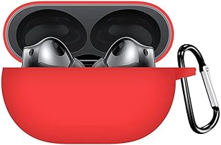 جراب حماية سيليكون لسماعات هواوي فري بودز برو 2 اصدار 2022 من دلـع موبايلك محمول مع خطاف احمر