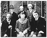 Halloween Groupie – Spooky Horror Movie Villains Wall Art Decor, Rustic Scary Movie Poster Print for Home, Office, Studio & Dorm (Unframed, 10 x 8 inches)