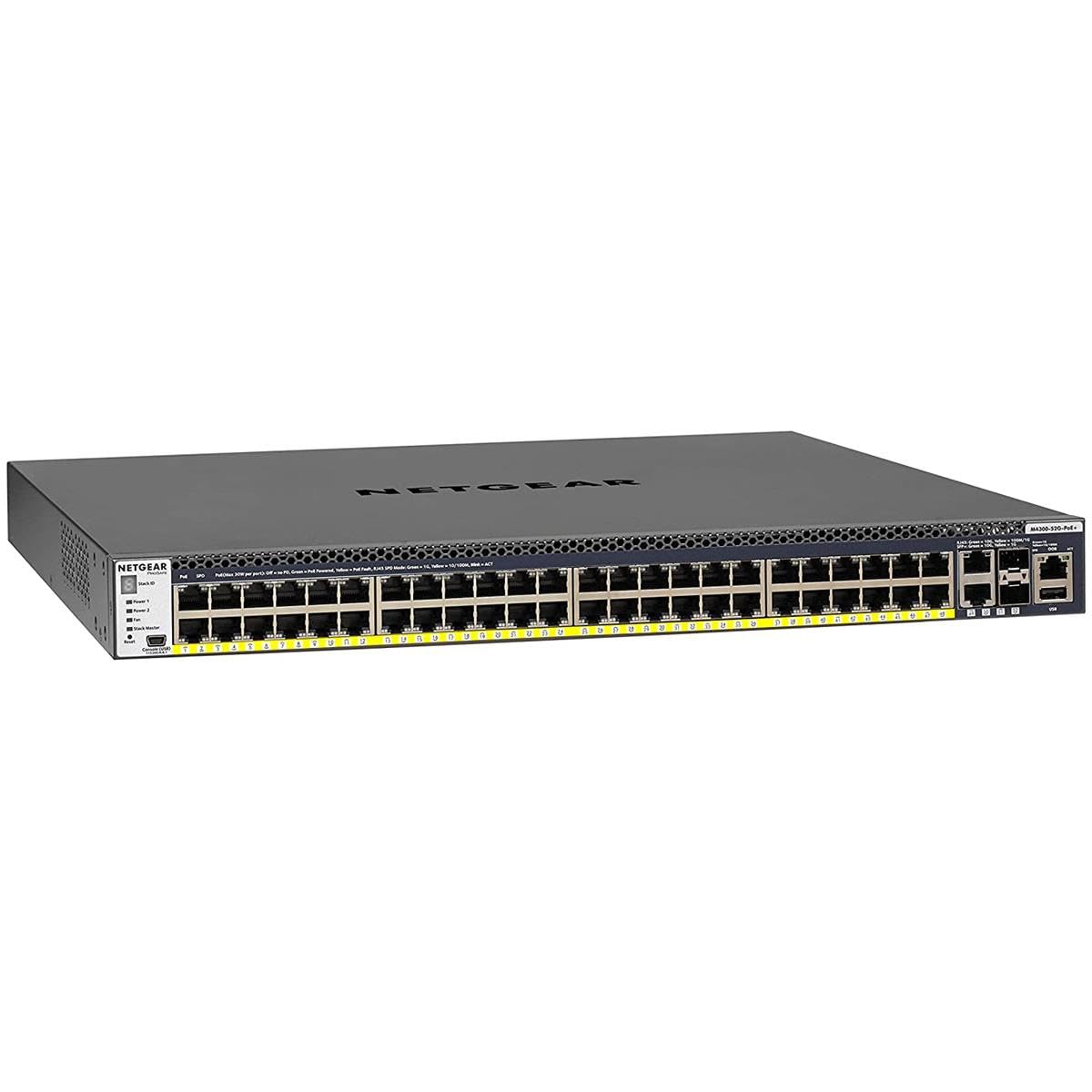 Amazon.com: NETGEAR GSM4352PB-100NES 48-Port Fully Managed Amazon.com: NETGEAR GSM4352PB-100NES 48-Port Fully Managed