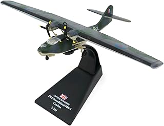 1/144 Scale UK RAF Classic PBY 5 Catalina Fighter Model Alloy Model Diecast Plane Model for Collection