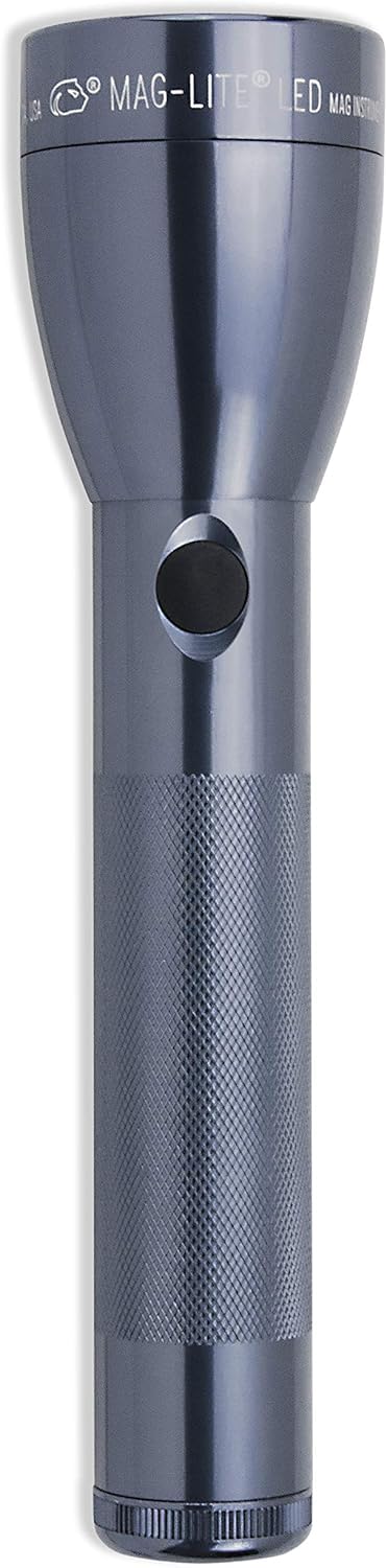 Maglite ML50L LED 2-Cell c Flashlight in Display Box, Gray