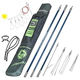 SINGMATOOLS Spearfishing Pole Hawaiian Sling Fishing Spear Set Fiberglass Pole...