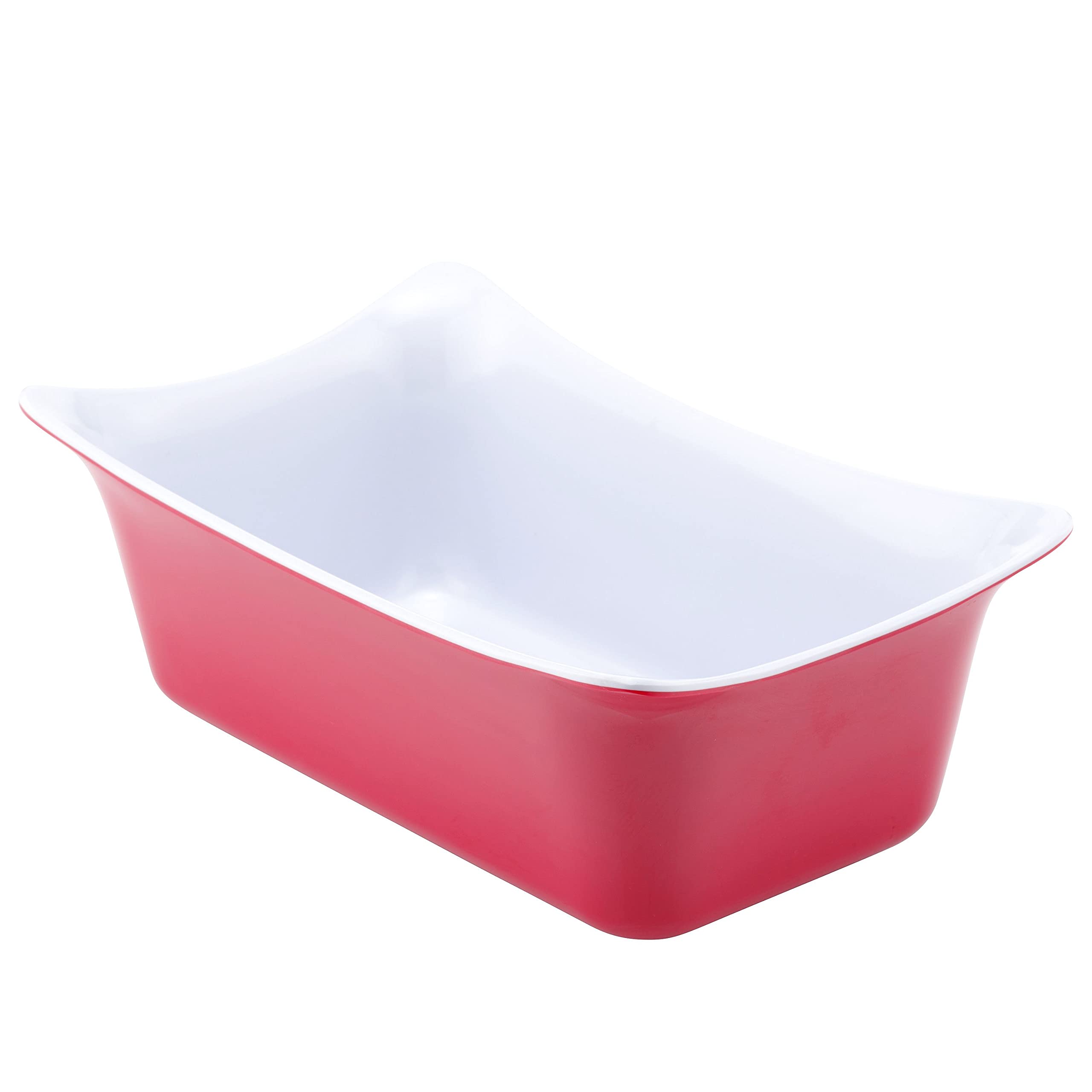 Skyra Dalebrook Red & White Melamine Fleur Crock 2 Litre