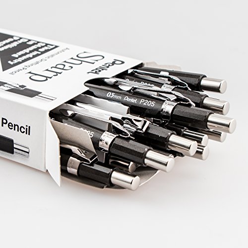 Porte-mine Pentel Sharp 0.5 mm graphite métallique | Tracé précis pour vos dessins techniques
