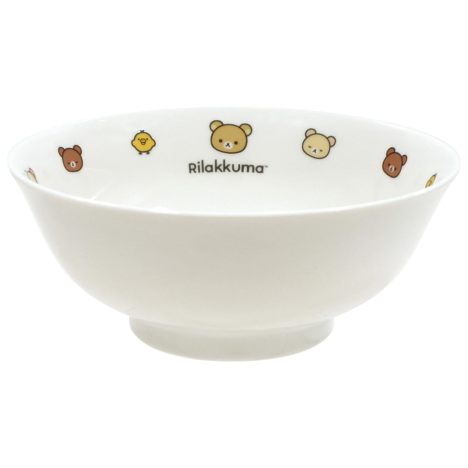 Amazon｜「 リラックマ 」 どんぶり 丼 ラーメン丼 19cm 電子レンジ 食