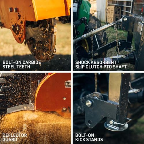 Titan Attachments Standard Stump Grinder