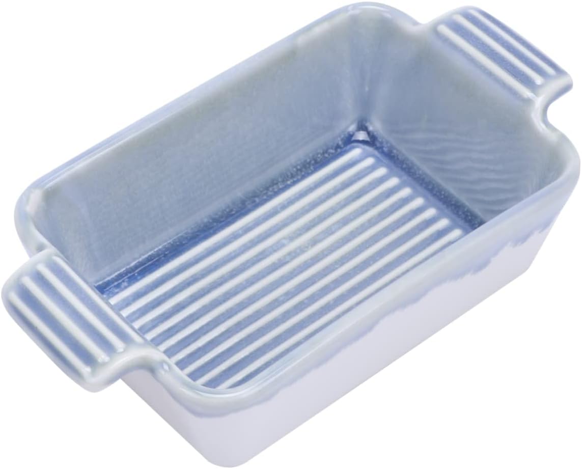 Milisten Ceramic Bakeware Ceramic Tart Pan Bread Baking Pan Mini Loaf