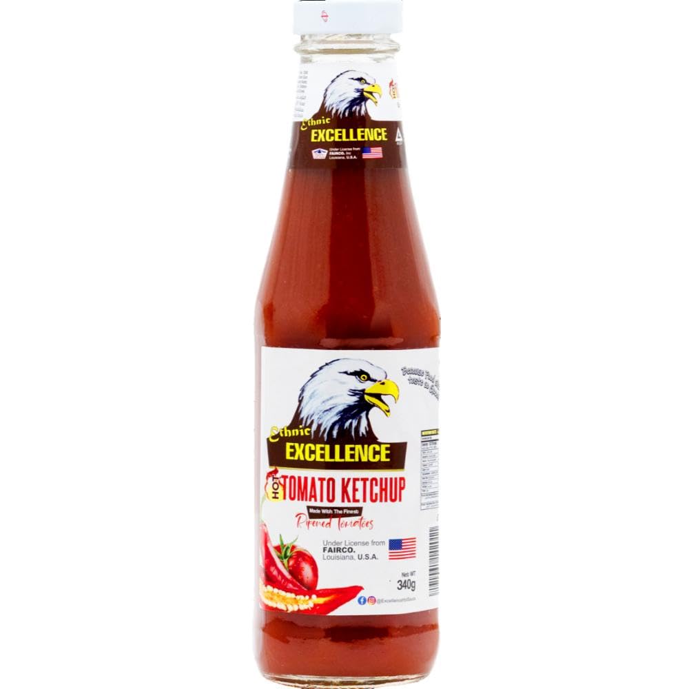 excellence Ethnic Hot Tomato Ketchup 340g