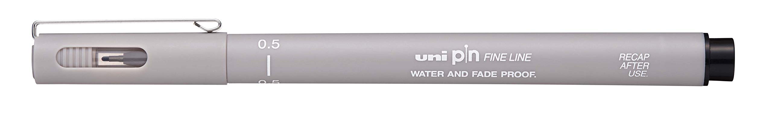 Uniball PIN Fine Line Pen 0.5 mm Light Grey Color