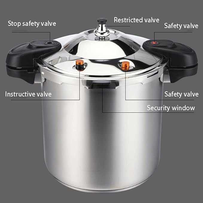 Olla a Presión Acero Inoxidable 26L YUSIWOAL miniatura 5