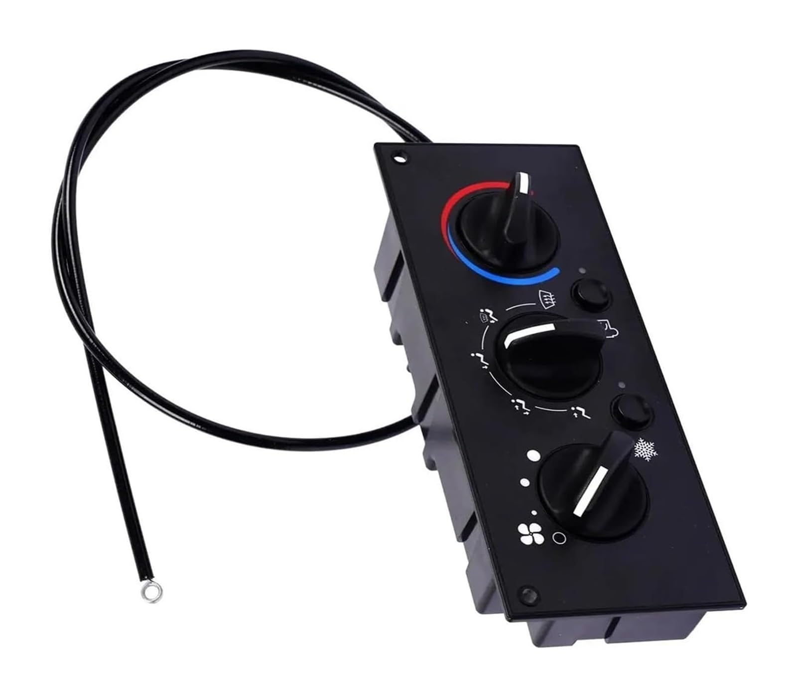 Ensamblaje Control Aire Coche Para T300 C500 W900 599-5511 AC Calentador Módulo De Control Clima Piezas Reparación Aire Acondicionado Negro