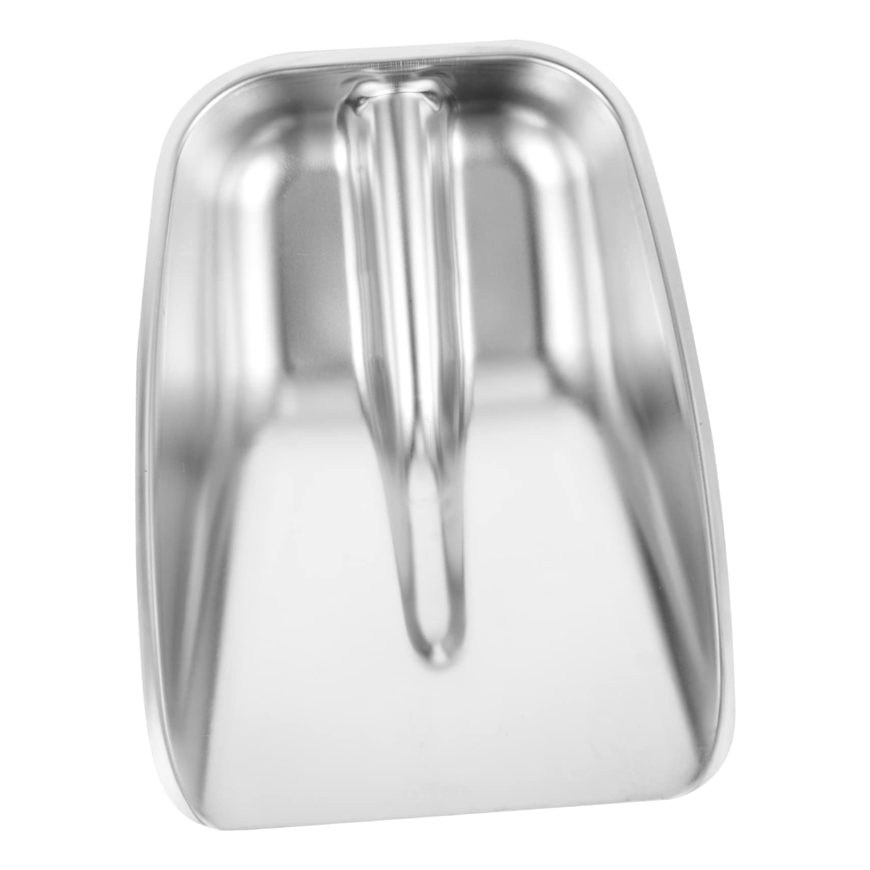 GALPADA Stainless Steel Snow Shovel Metal Rubbish Shovel Multifunctional Mud Winter Cleaning Portable