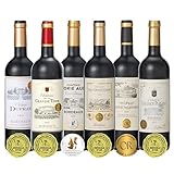 じざけやワイン ALL金賞（ダブル入）赤ワイン セレクション６本セット ソムリエ厳選 フランスボルドー産 750mlx6本